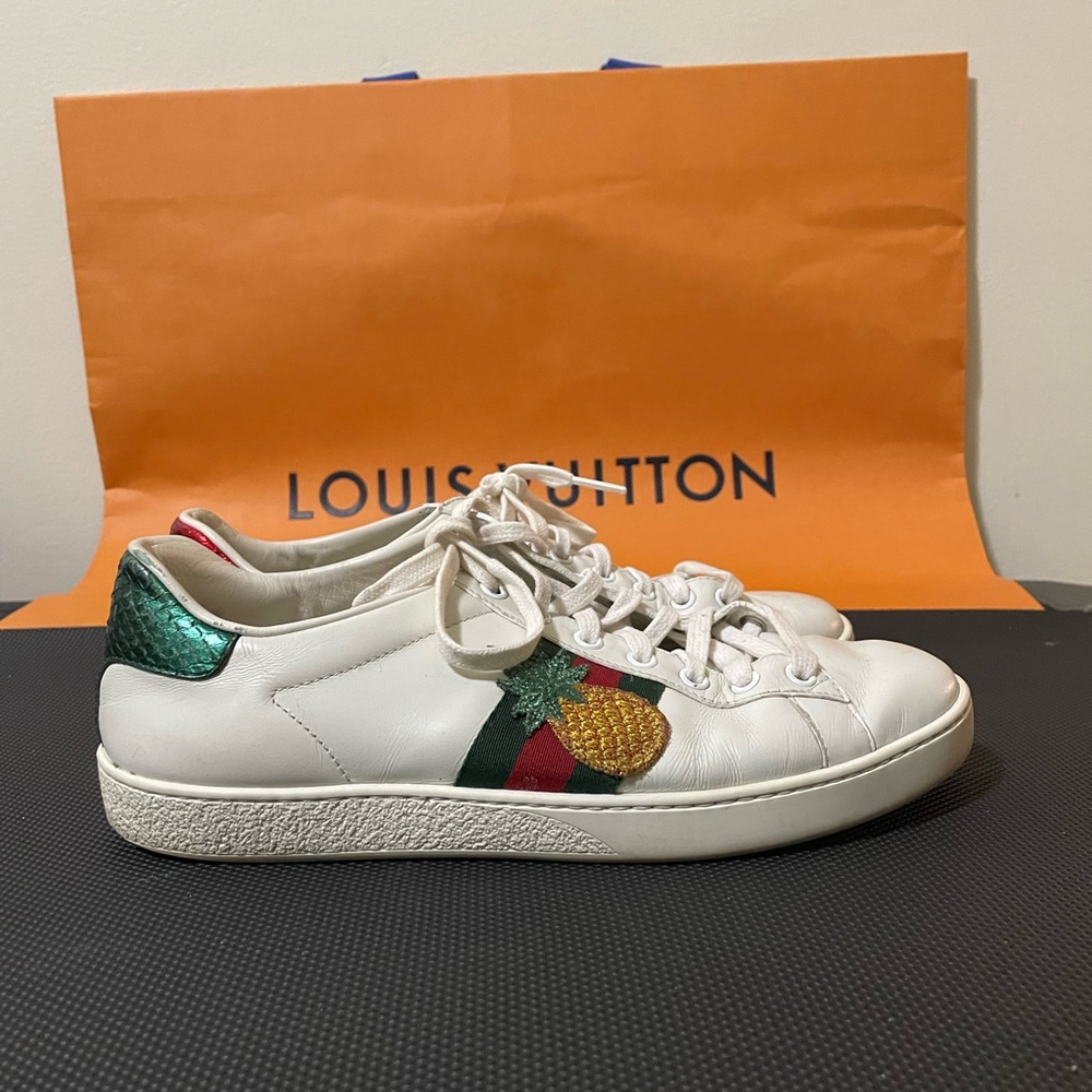 Gucci Ace “Pinapple” low top sneakers